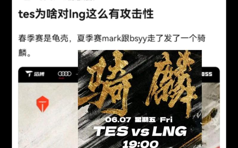 BSYY：TES感觉就自己玩自己的不练那么多就练一个正常运营跟团战
